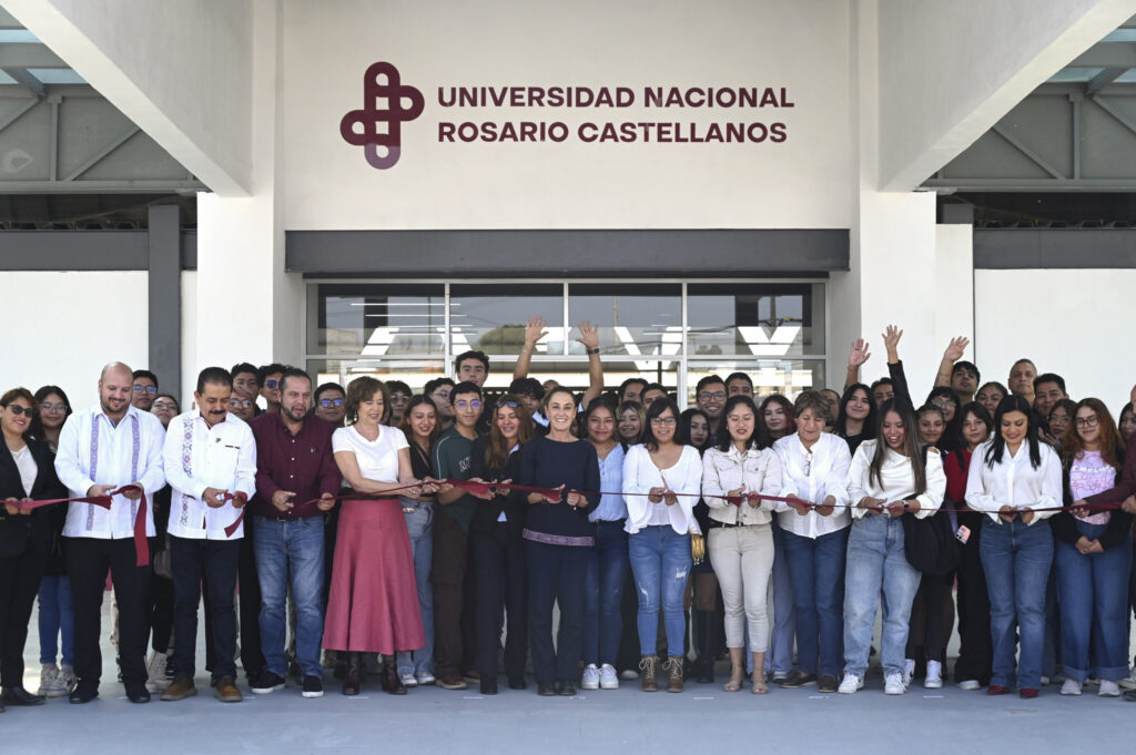 Sheinbaum inaugura nueva Universidad Rosario Castellanos en Edomex