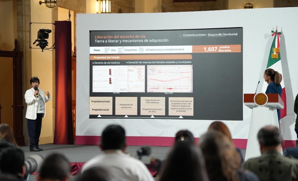Gobierno paga 5 mil mdp por derecho de vía de trenes