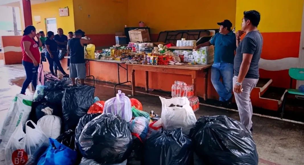 Pobladores de Pantepec envían ayuda a comunidades afectadas en Hidalgo
