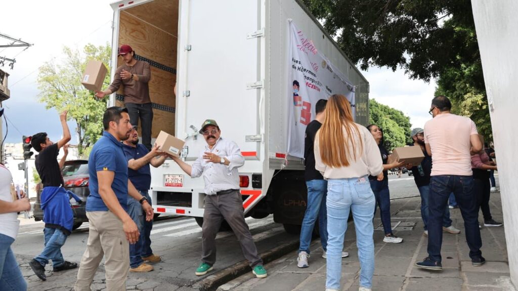 Pobladores de Pantepec envían ayuda a comunidades afectadas en Hidalgo