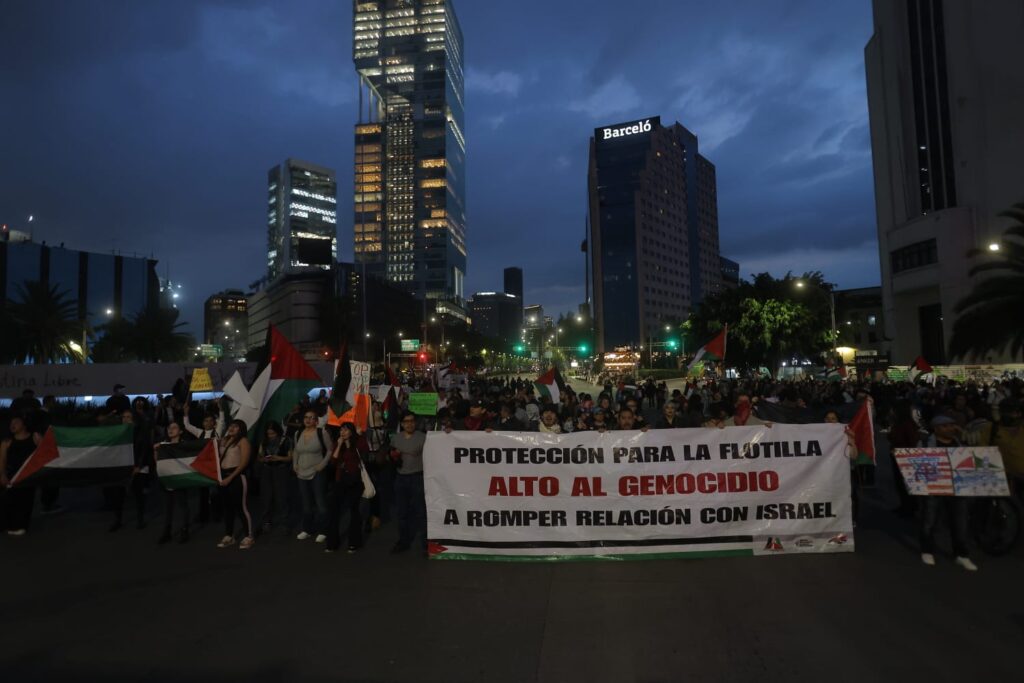 México exige a Israel liberar a tres connacionales detenidos en flotilla