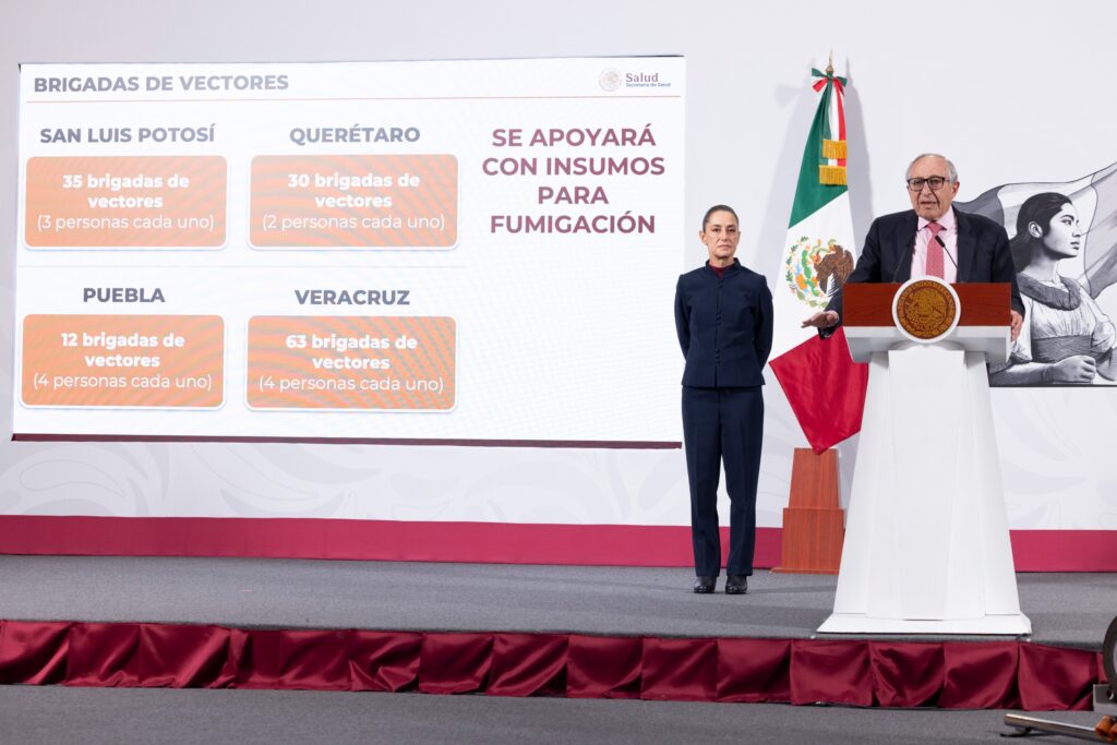Refuerzan acciones sanitarias tras lluvias en cinco estados