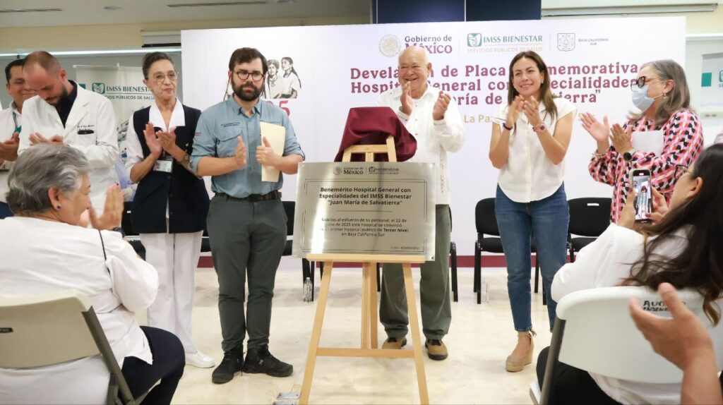 Castro Cosío inaugura Hospital de Especialidades en BCS