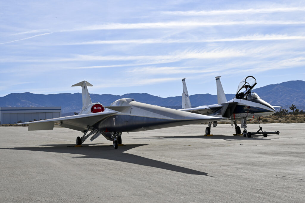 X-59 de la NASA marca una nueva era del vuelo supersónico silencioso