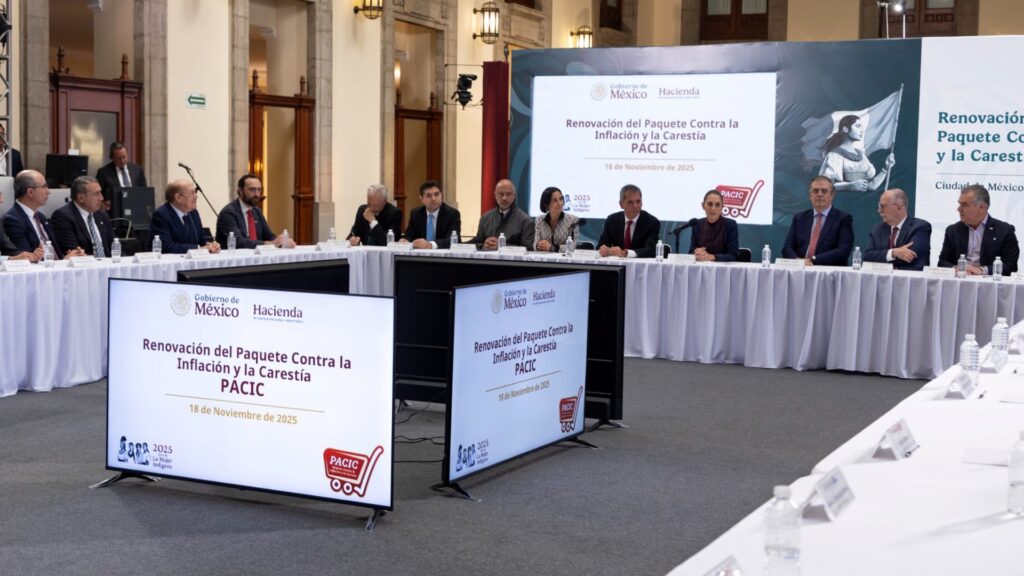 Canasta básica baja 4.7% con el nuevo Pacic