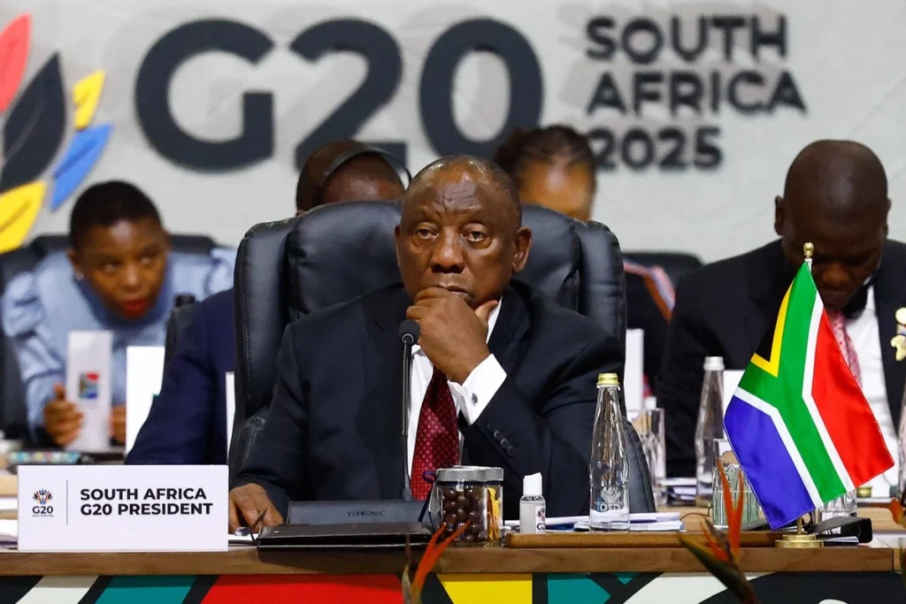 Ramaphosa defiende multilateralismo ante boicot de EU