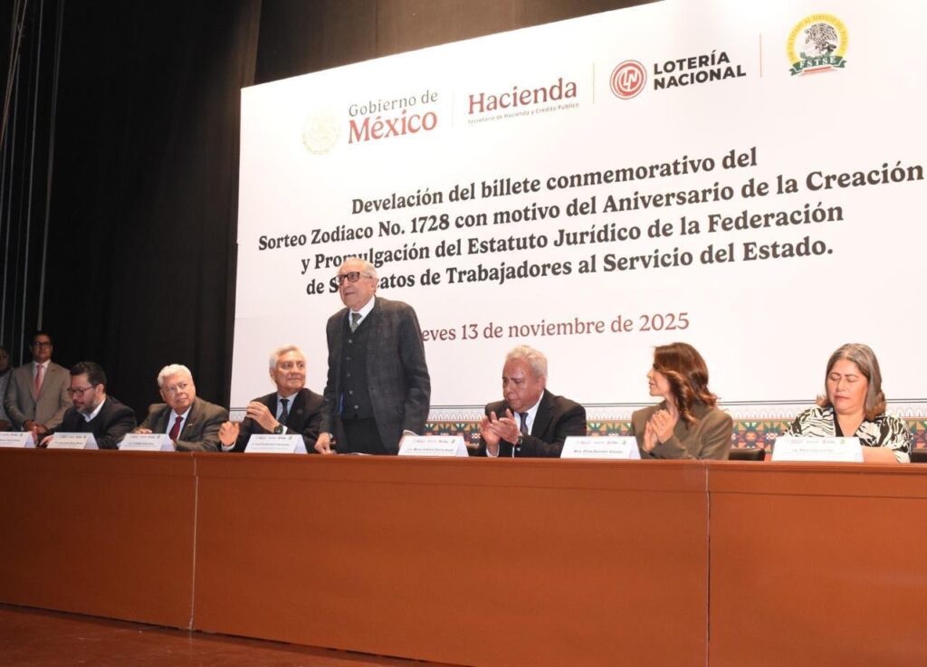 Billete conmemorativo celebra 87 años de la FSTSE
