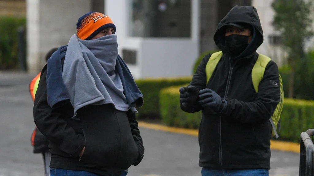 Lluvias muy fuertes y frío intenso este miércoles en el país
