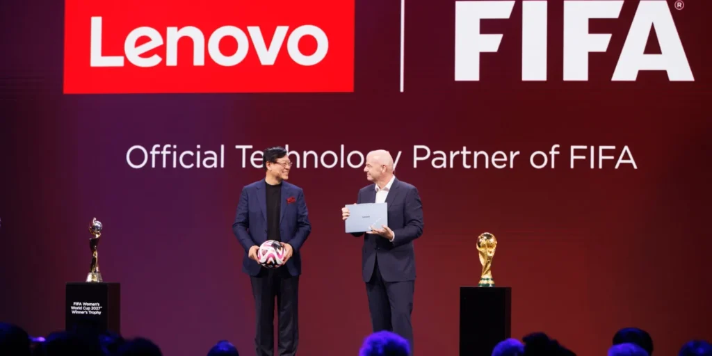 FIFA y Lenovo llevarán inteligencia artificial al Mundial 2026