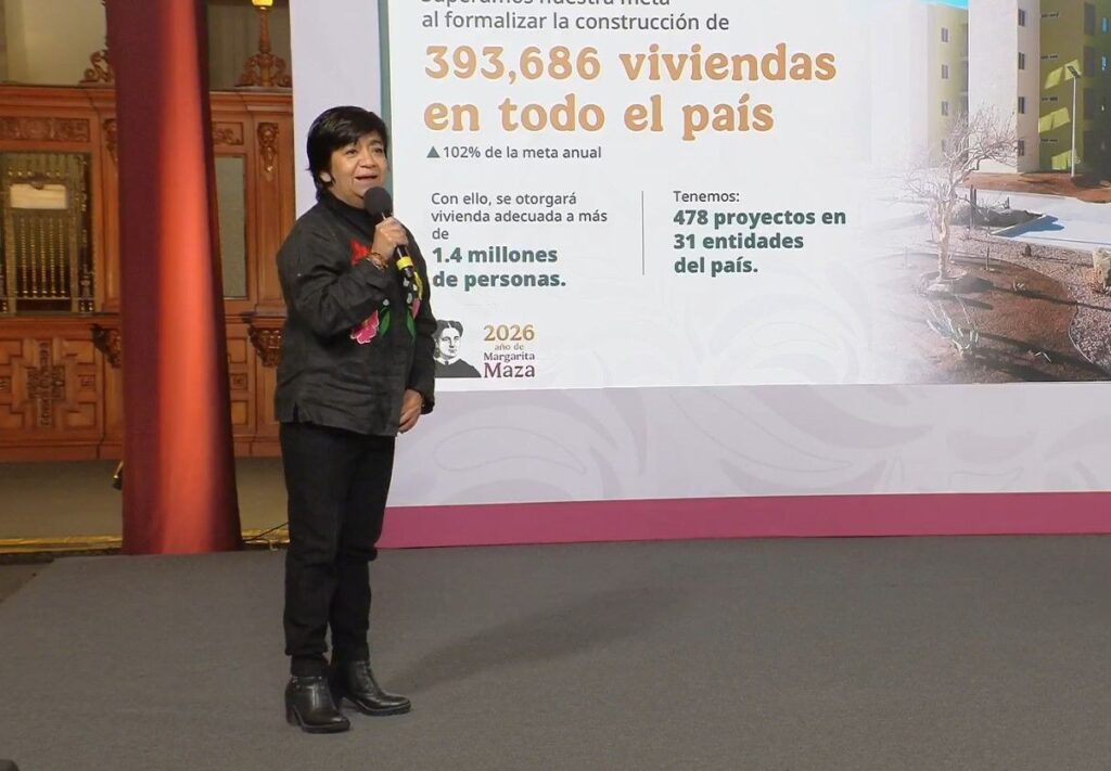 Programa Vivienda para el Bienestar supera meta en 2025