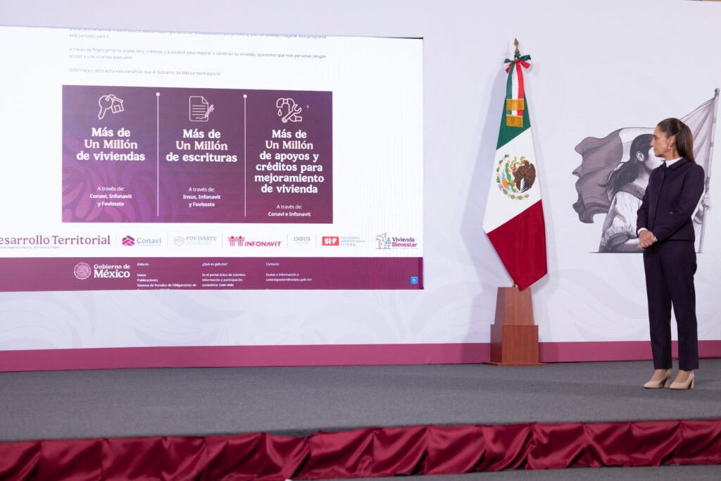 Programa Vivienda para el Bienestar supera meta en 2025
