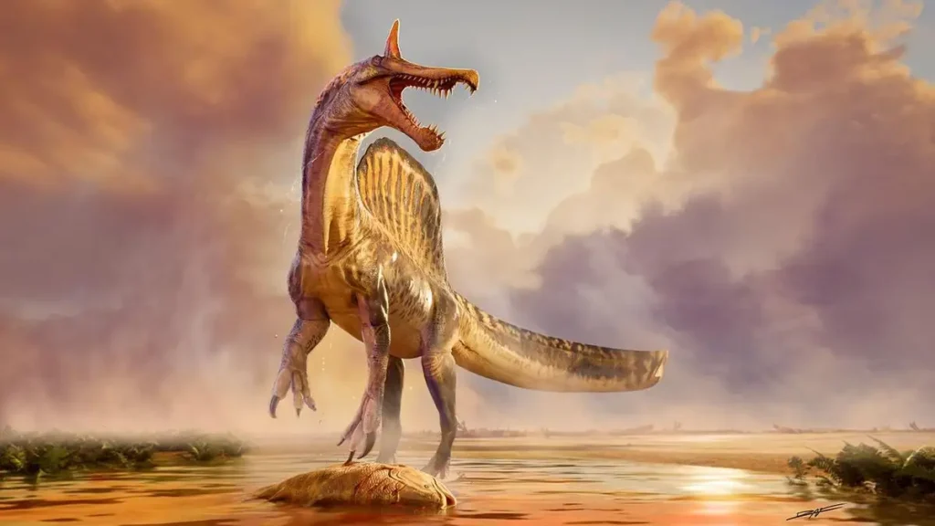 Nuevo Spinosaurus revela que no era totalmente acuático