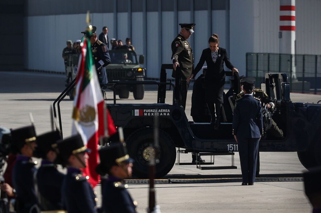 Sheinbaum destaca soberanía en aniversario de la Fuerza Aérea Mexicana