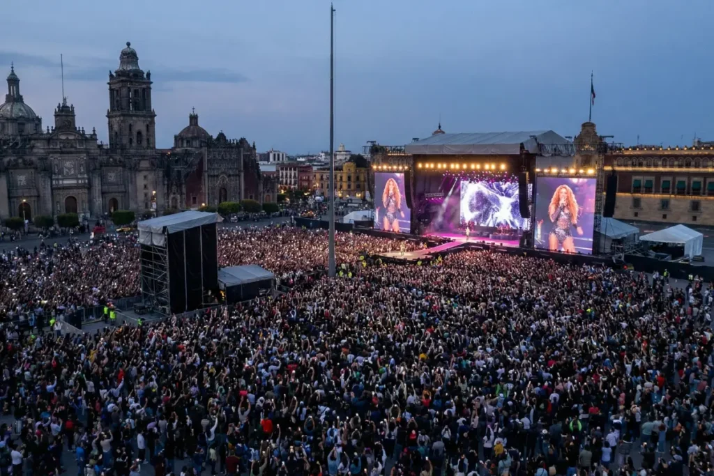 Shakira dará concierto gratuito en el Zócalo el 1 de marzo