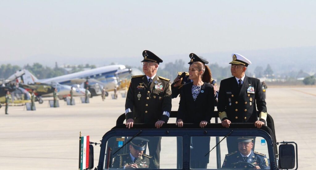 Sheinbaum destaca soberanía en aniversario de la Fuerza Aérea Mexicana