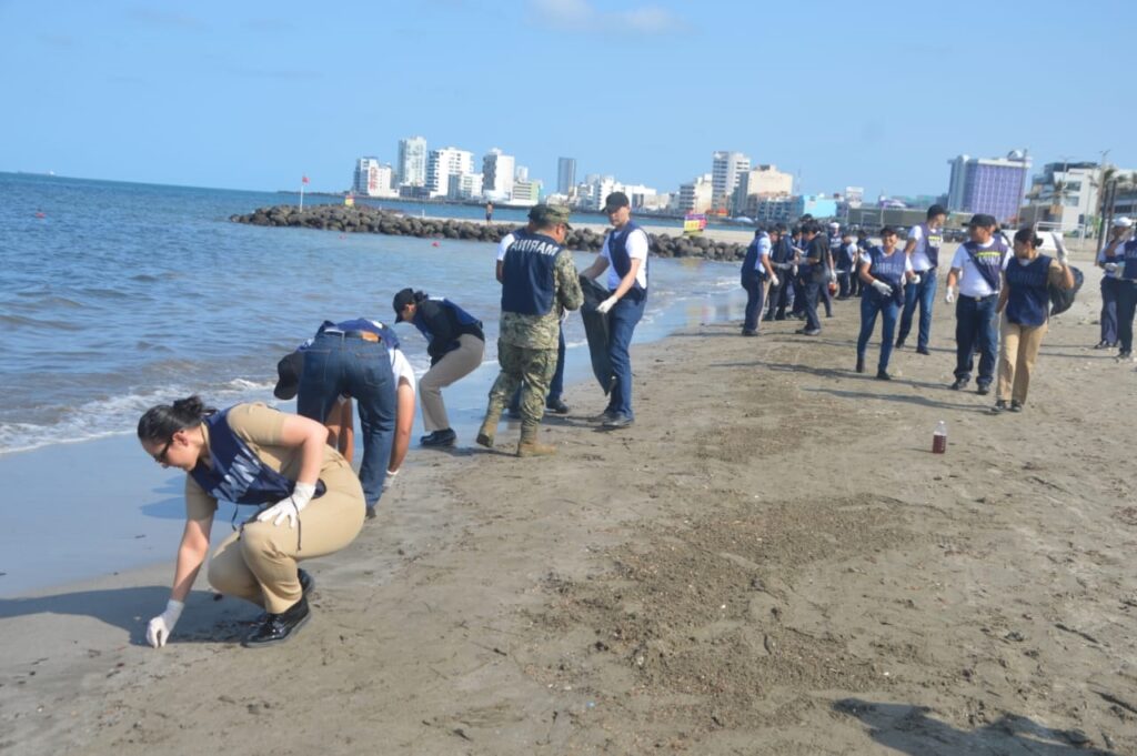 Hidrocarburo afecta áreas naturales protegidas del Golfo