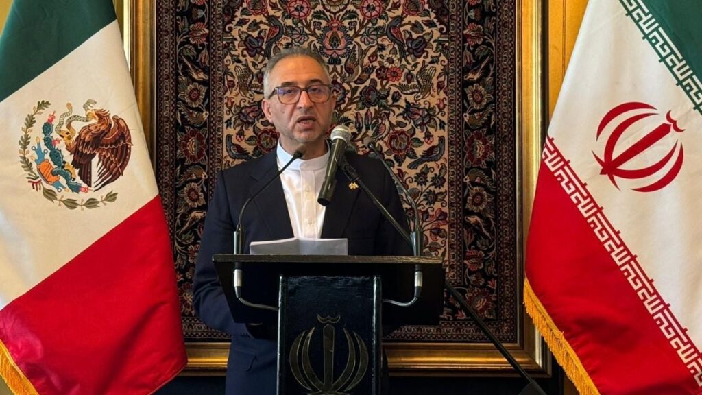Embajador de Irán pide a México condenar bombardeos de EU e Israel