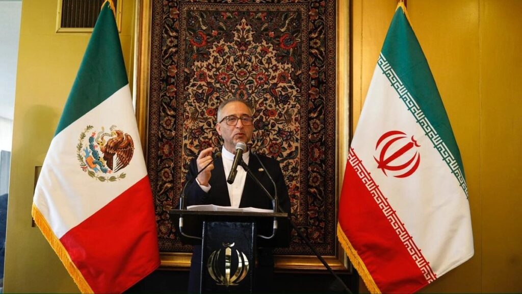 Embajador de Irán pide a México condenar bombardeos de EU e Israel