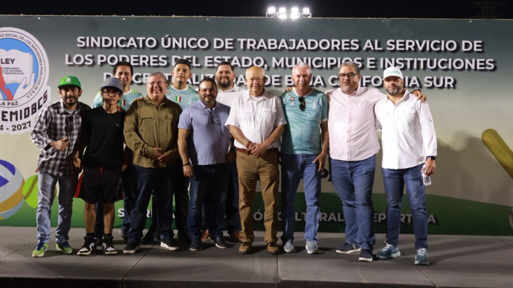 Inician ligas deportivas del SUTSPEMIDBCS en La Paz