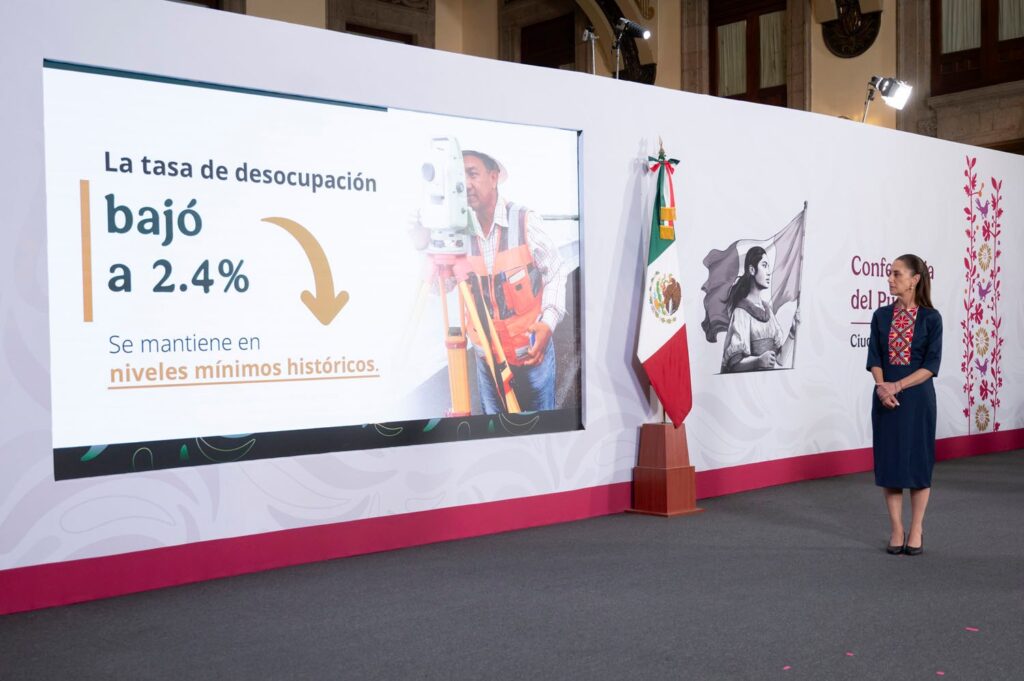 Empleo en México crece 422 mil en primer trimestre