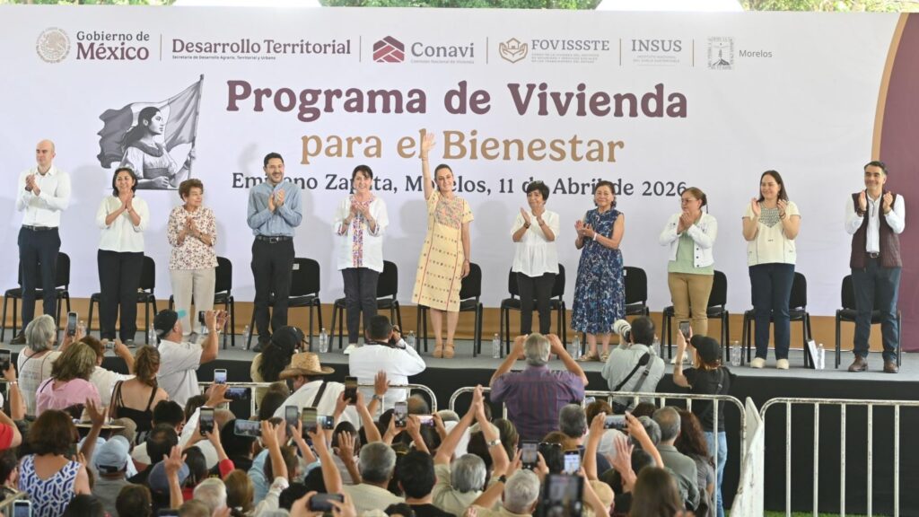 Sheinbaum condona créditos del Fovissste en Morelos