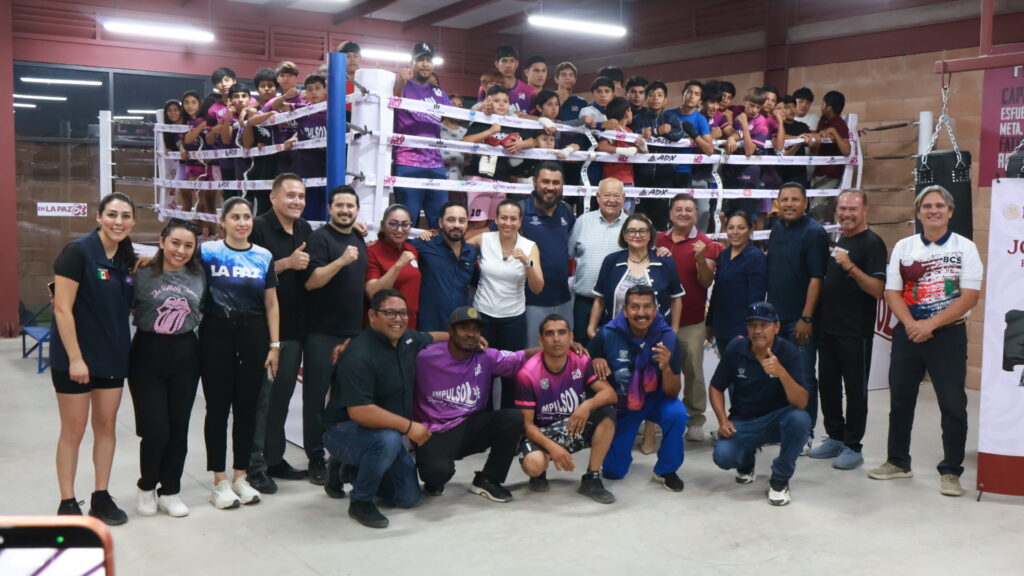Entregan gimnasio de boxeo “Impulso” en La Paz