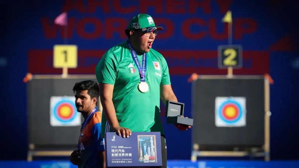 Sebastián García conquista oro histórico en Shanghái