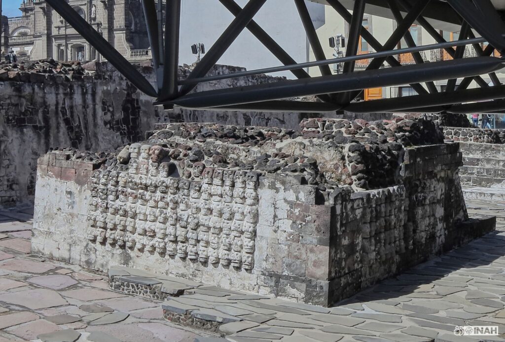 Huei Tzompantli: símbolo de vida para los mexicas