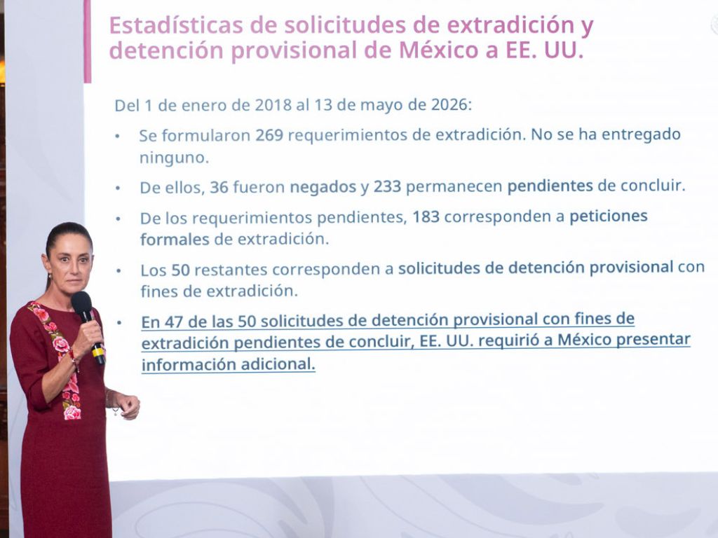 EU no ha concedido extradiciones a México