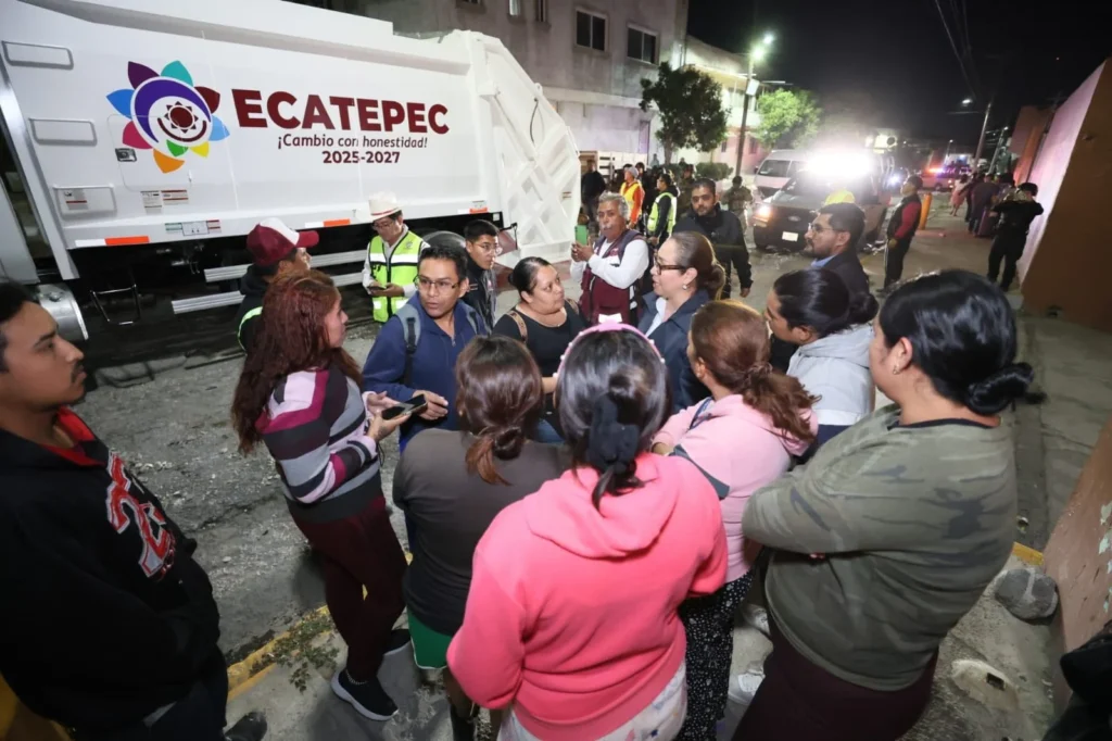 Ecatepec retira más de 7 mil toneladas de basura