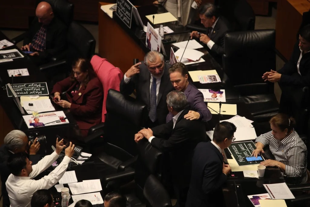 Senado aprueba reforma judicial y contra injerencia extranjera