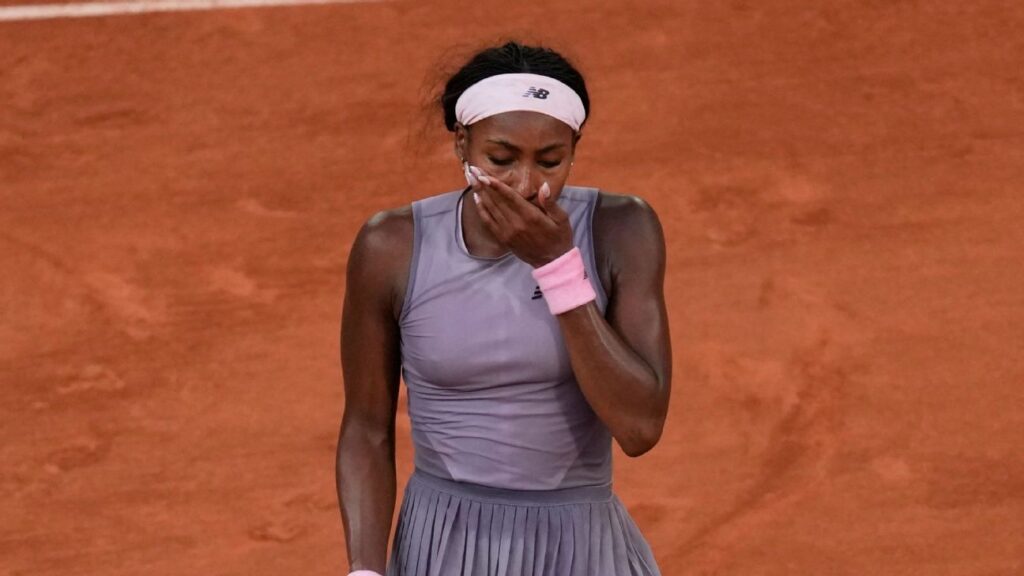 Gauff cae en Roland Garros y pierde su título