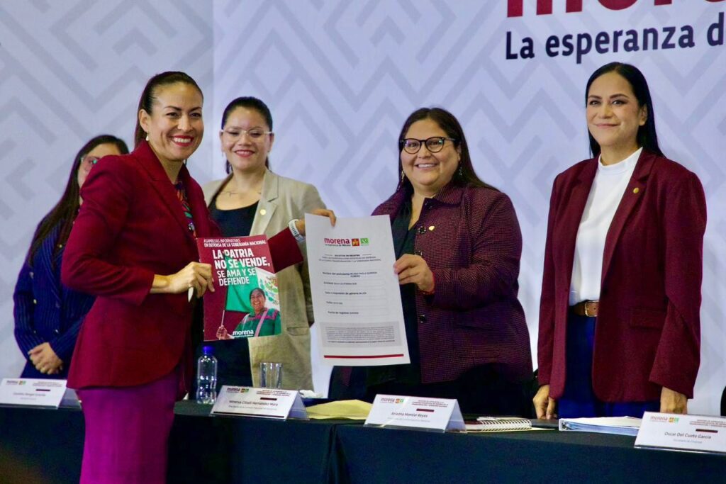 Milena Quiroga se registra para coordinar la 4T en BCS