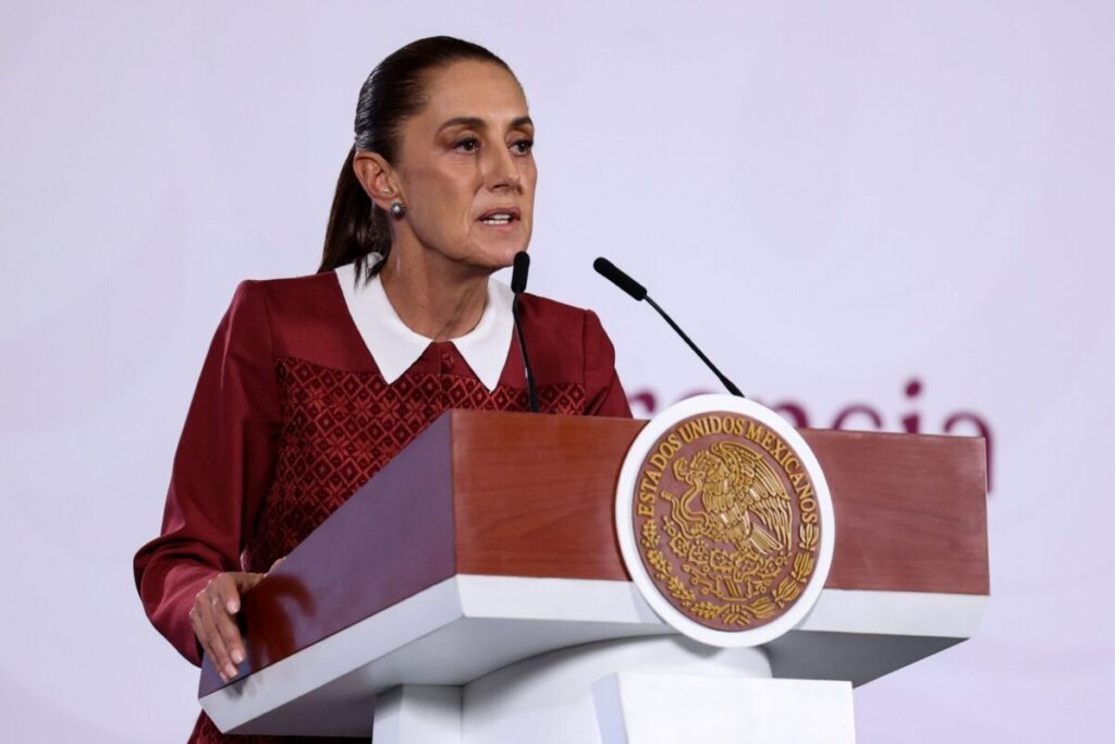 Sheinbaum señala provocaciones en marcha de la CNTE