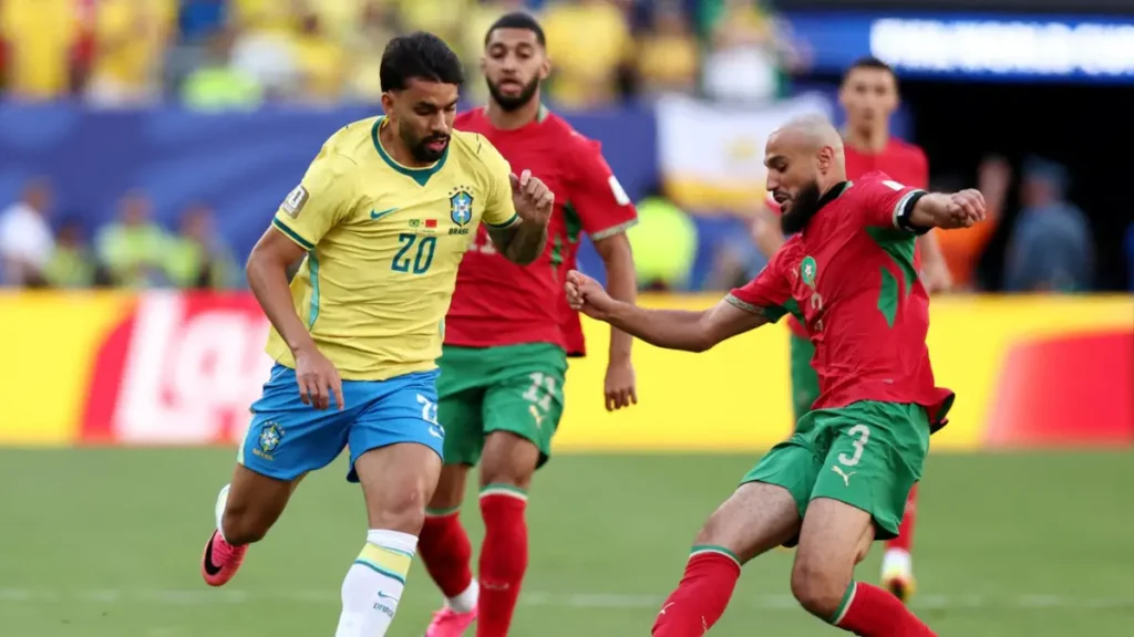 Brasil empata con Marruecos en el debut mundialista de Ancelotti