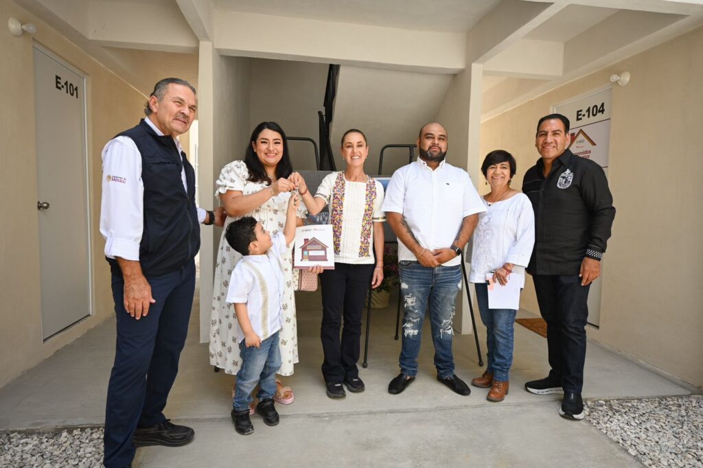 Sheinbaum destaca avance del programa nacional de vivienda