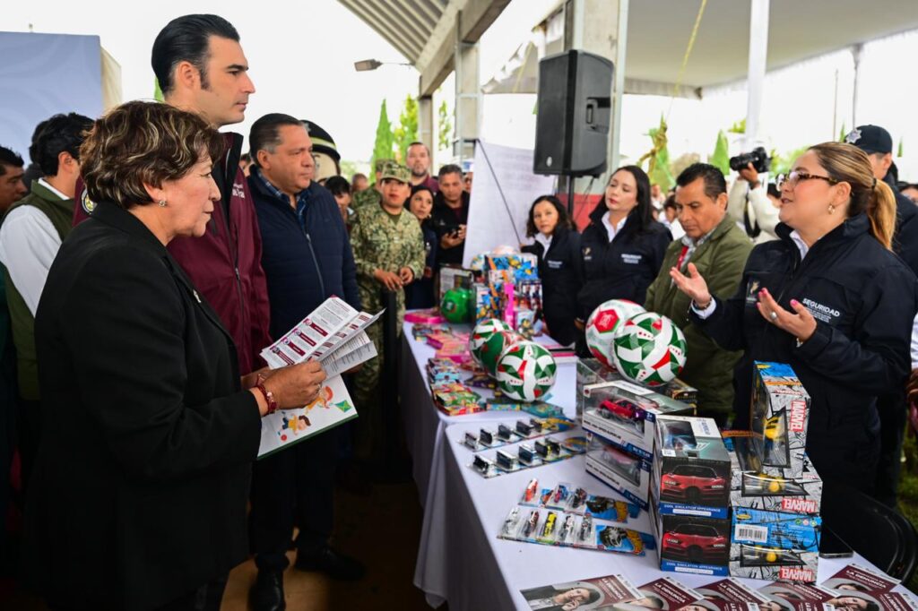 Delfina Gómez impulsa desarme y cultura de paz en Edomex