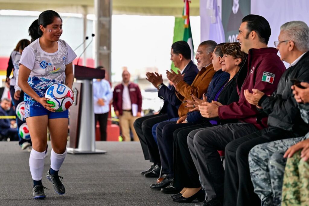 Delfina Gómez impulsa desarme y cultura de paz en Edomex