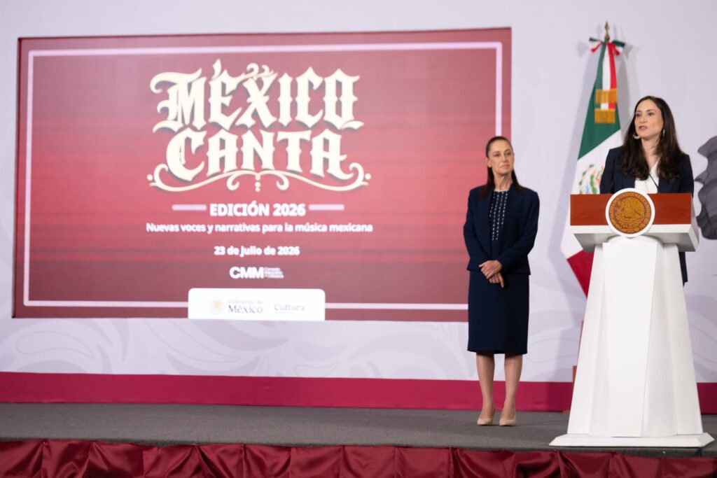 Sheinbaum anuncia segunda edición de México Canta
