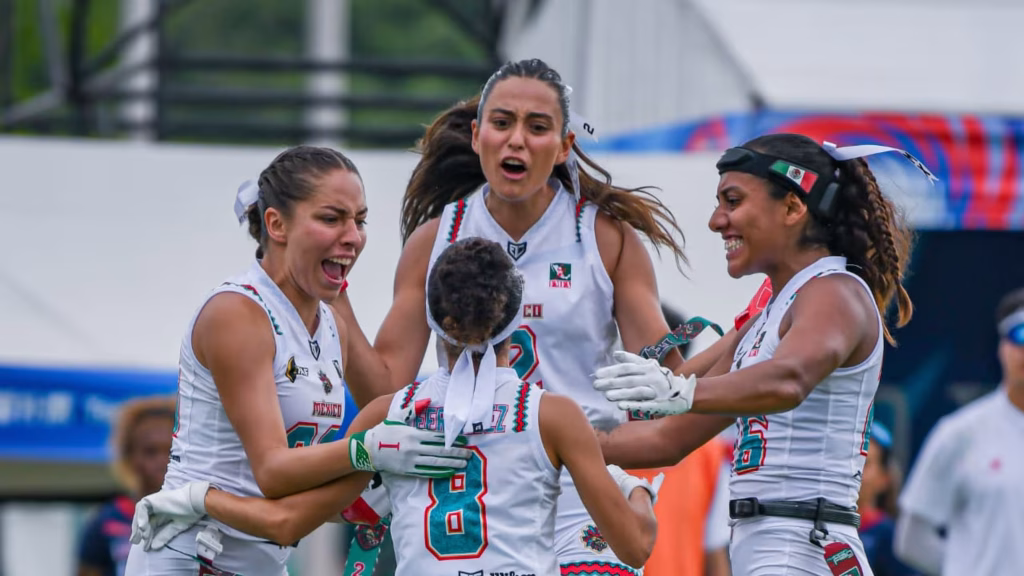 México consigue boleto olímpico en flag football