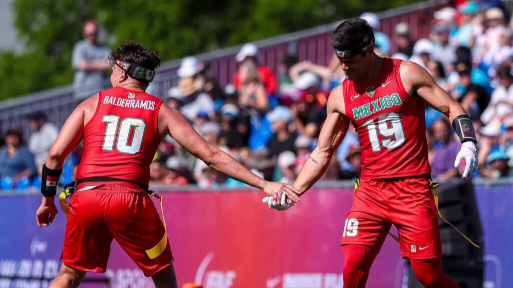 México consigue boleto olímpico en flag football