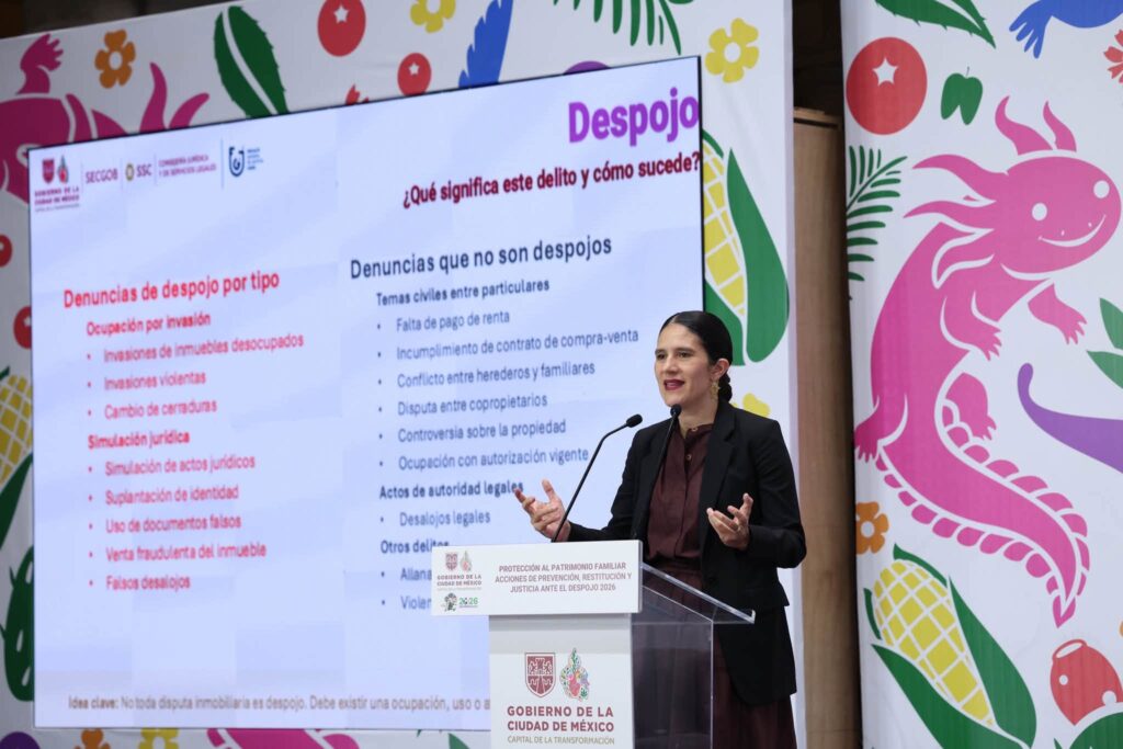 Cuauhtémoc lidera casos de despojo en CDMX